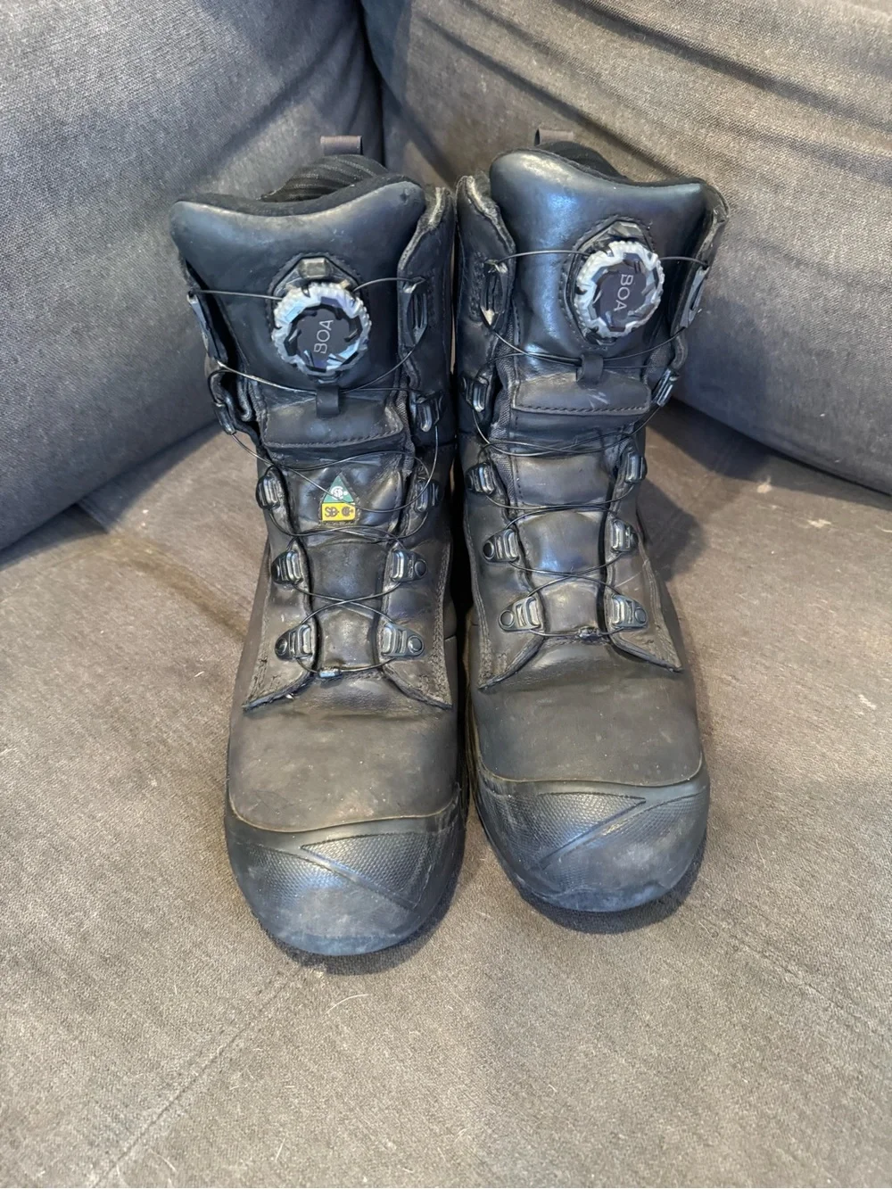 Red Wing Shoes Black BOA-Style Work Boots